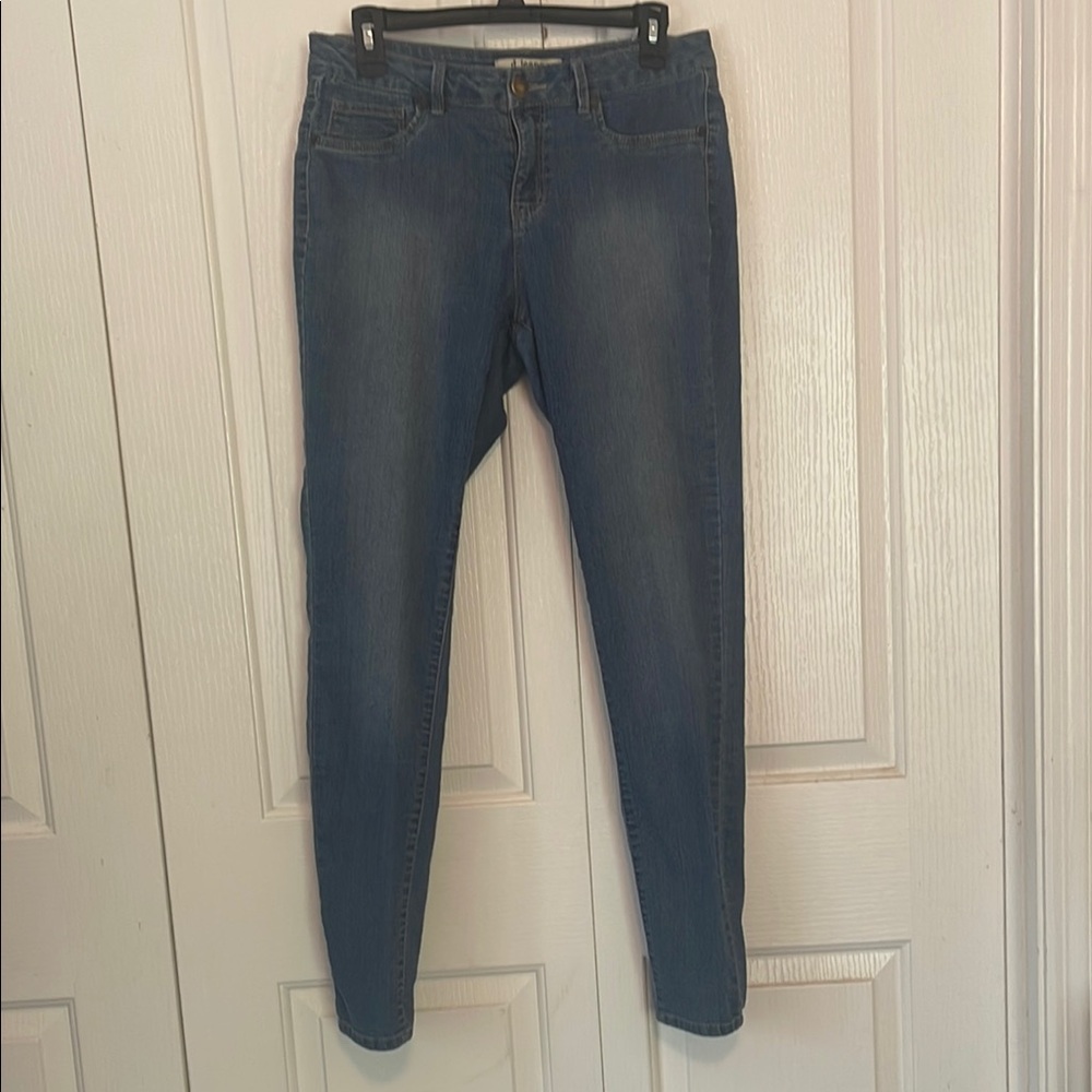 d. jeans Women's sz 8 Classic Blue Skinny Jeans
